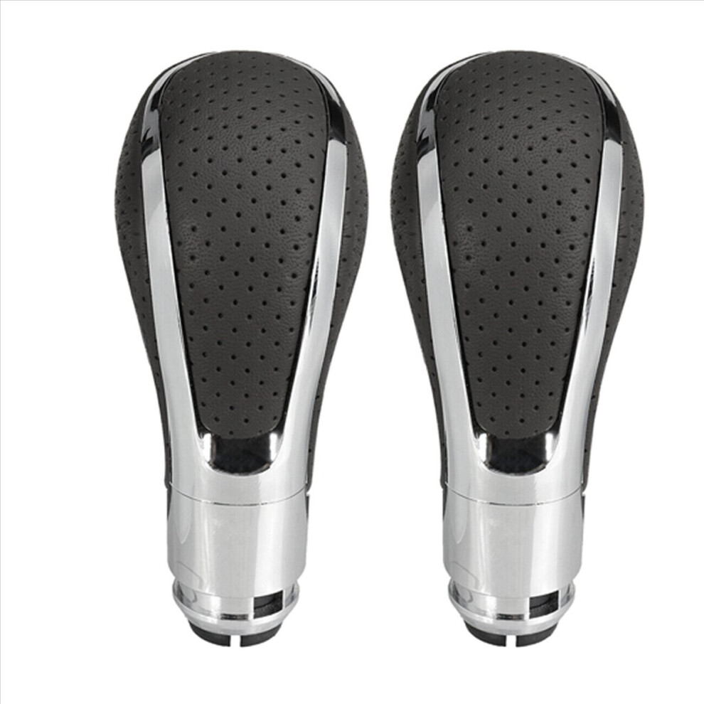 Automatic Leather Car Gear Shift Knob Shifter Lever For 4853158827755