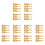 7 Pairs, Open Screw Banana Plugs for Speaker Cable 2