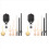 Quartz Pendulum Clock Movement DIY Movement Kit with 2 Pairs Hands 1