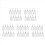 10Pcs 30Ml Plastic Squeezable Tip Applicator Bottle for Glue DIY 1