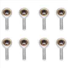 2 x M10 x 1,5 urosliitin, tangon pääty, ruusukeliitos, oikeakätinen kierre, 10 mm
