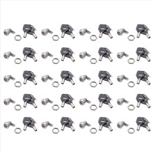 Cabinet Door Quarter Turn Security Tubular Cam Lock w Keys