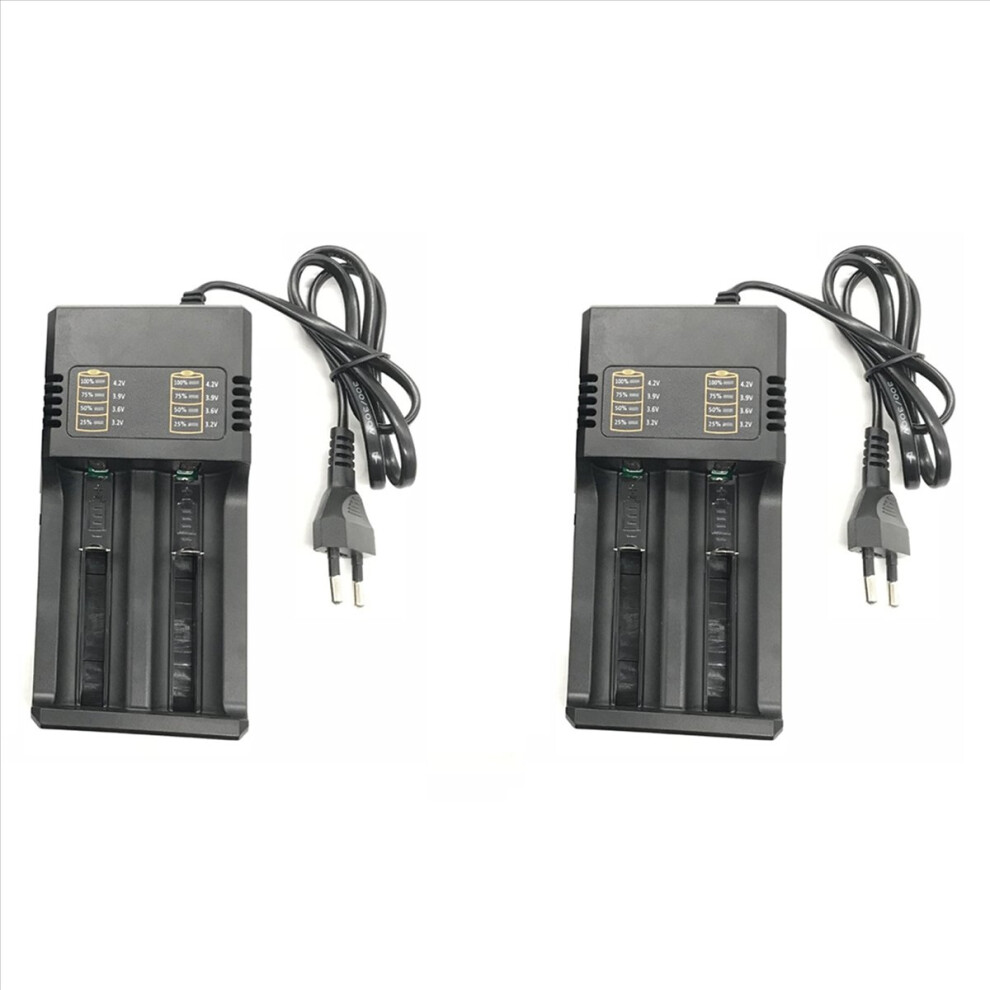 Li-Ion Rechargeable Battery Charger 18650 Battery Charger Eu Plug 4853158896300