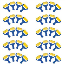 Set van 4 sponsverfrollers, DIY-schilderkwasten voor kinderen