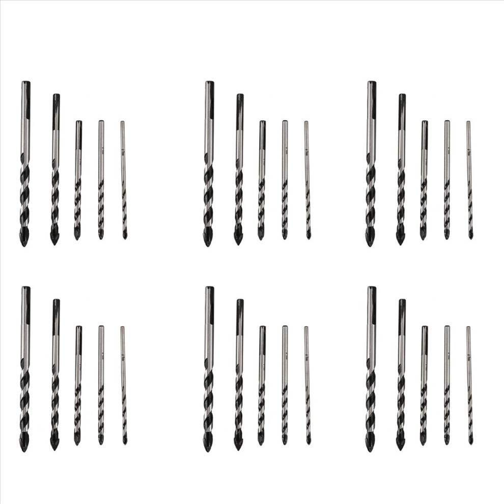 5 Pieces Tungsten Carbide Drill Bit Set(3Mm 4Mm 5Mm 6Mm 8Mm) 4853188007271