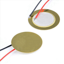 15 peças de discos piezo de 27 mm com microfone e captador de gatilho para guitarra