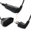 Europea Male Plug to Female Socket Power Cable for PC Computer (0.) 3