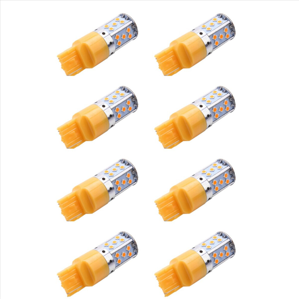 T20 7440 W21w 3030 35Smd Turn Signal Lights Lighting 12V 24V Amber 4853158854331