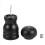 Wood Salt and Pepper Grinder Set Manual Mill Shaker, Solid Wood Black 4