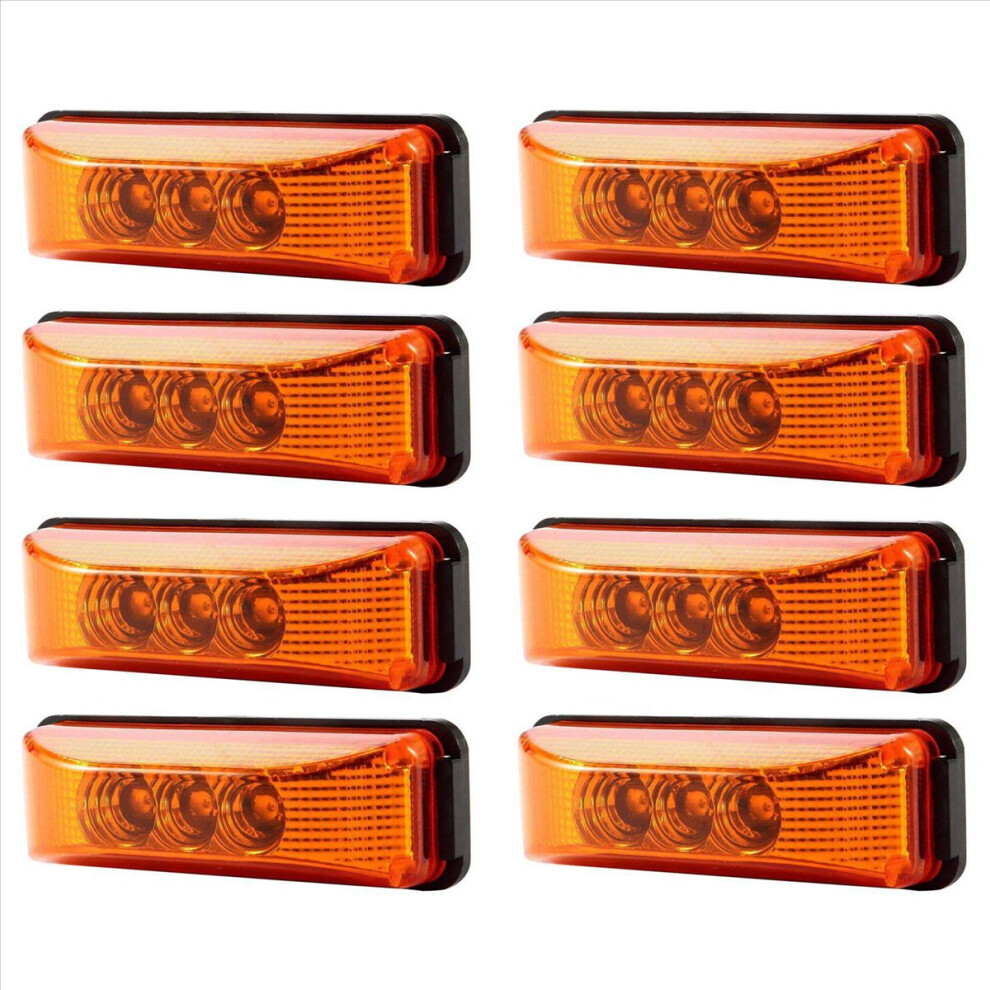 3.9Inch Tail Rear Lamps Indicator Marker 10-24V For Trailer Light 4853158816377