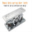 1Pcs Spring Loaded Door Easy Lock Stop Catch Release Clamp (Mp-3) 4