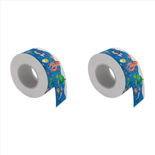 1 Roll Borders Stickers, for Bulletin Boards,Walls,Desks,Doors 65.6Ft