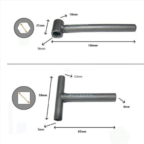 Herramienta de ajuste de tornillos de válvulas de motor Herramientas de ajuste de válvulas 2