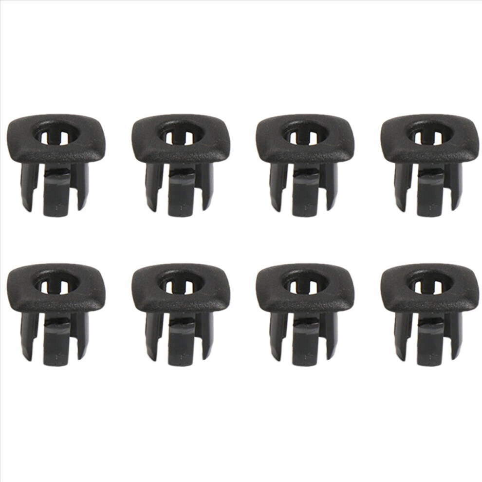 Door Pin Guide Trim Panel Locking Knob Button Cover Car Black 4852133341637
