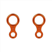 Aluminum Alloy Downhill Equipment for Climbing Device, Orange