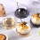 50 Pack Mini Clear Plastic Cake Box with Dome Lids for Muffin Pastry 7
