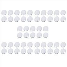 10 kpl soikea kristalli läpinäkyvä lasikabakooni kupukoriste 30x40mm