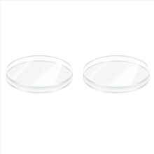 2Pcs 6mm Thick Round Acrylic glass Sheet,6Inch Diameter,Acrylic Sheet