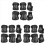 Rodilleras, coderas y protectores para deportes de patinaje sobre ruedas 1