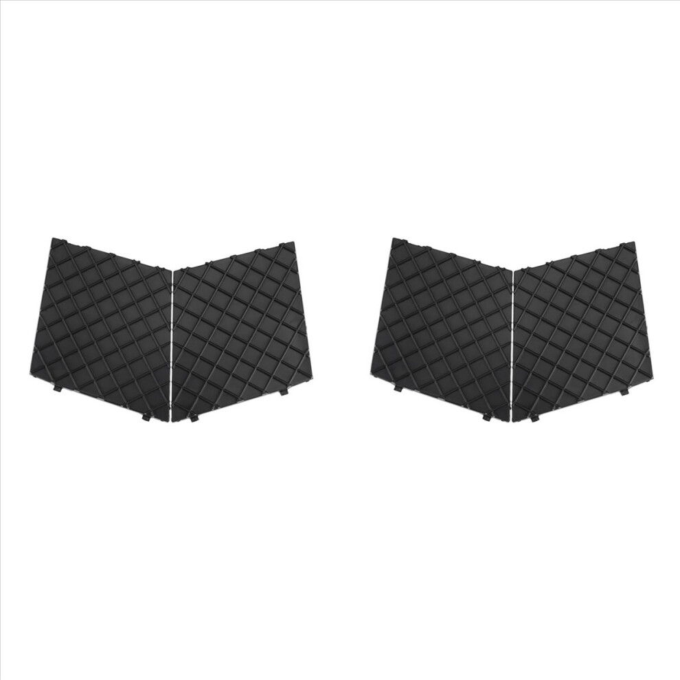 Front Bumper Lower Mesh Grill Trim Cover Pair For E60 E61 M Black 4852133345758