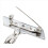 Montre Infirmiere Mouvement a Quartz com Broche Epingle 4