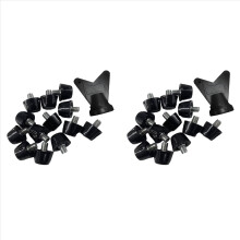 12 Stück Fußballschuh-Spikes M5 Ersatzstollen mit Schraubenschlüssel, 7 mm