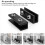 Window Locks,4 PCS Sliding Adjustable 2