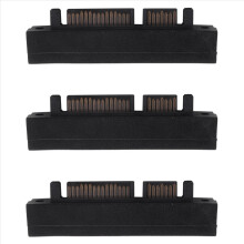 Haakse 90 graden SAS 22-pins naar 7-pins + 15-pins SATA-adapter