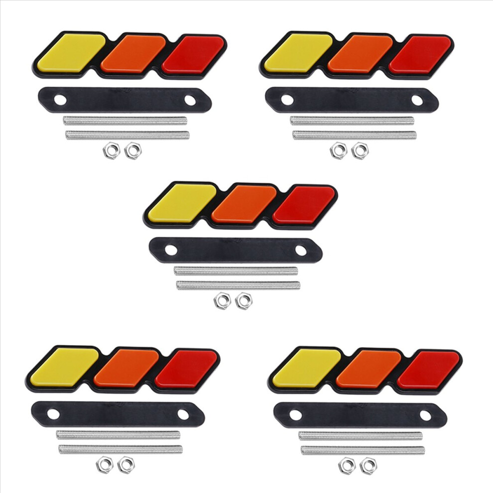 Tri-Color Front Grille Badge Emblem For 4Runner 4852133340876