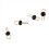 200Pcs Black Soldering PCB Board Breadboard Test Point Pin 6
