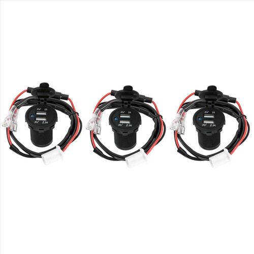 12V Dual Usb Car Lighter Socket Splitter Charger Plug 2