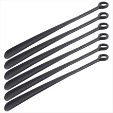 Calzador de plástico con mango extra largo de 18,5 pulgadas, 1 negro