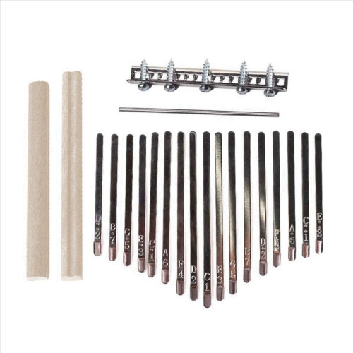 Κιτ DIY Kalimba 17 πλήκτρων για πιάνο Thum, ανταλλακτικά με γέφυρα πλήκτρων 2
