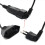 Europea Male Plug to Female Socket Power Cable for PC Computer (0.) 4