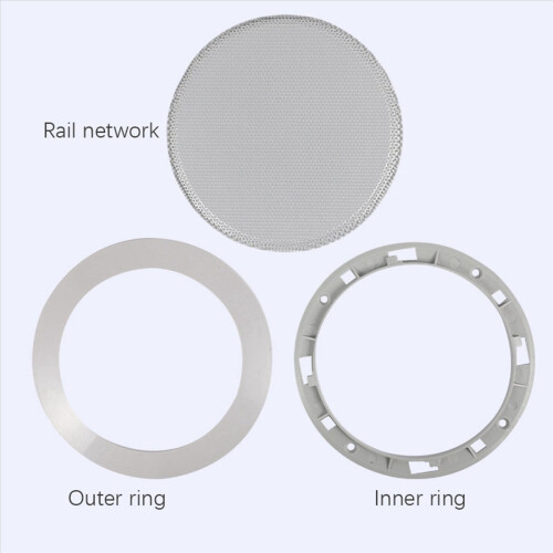 Ceiling Speaker Grille, 4-Inch Embedded Audio Speaker Grille(Silver) 1