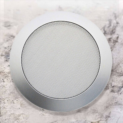 Ceiling Speaker Grille, 4-Inch Embedded Audio Speaker Grille(Silver) 2