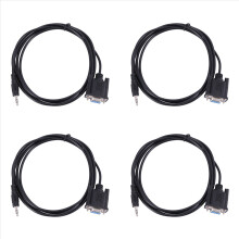 DB 9 naaras - 3,5 mm:n (1/8 tuuman) TRS-stereouros sarjadatakaapeli - 6 jalkaa