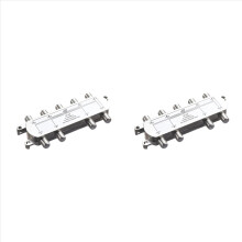 Digitale 8-voudige coaxiale kabelsplitter 5-2400 MHz, RG6-compatibel