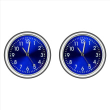 Reloj digital luminoso para coche, miniautomóviles, adhesivo interno.