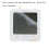 Digital bath clock, shower wall clock with temperature and humidity indicator function creative clock LCD screen installation method 3 4