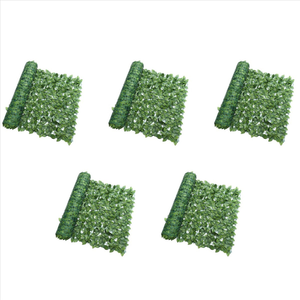 Artificial Plant Fence Green Leaf Fence Panels Privacy Fence Screen 4853188070589