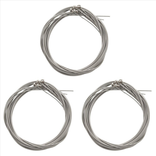 4 pezzi di corde per basso, accessori per basso, corde per chitarra, argento