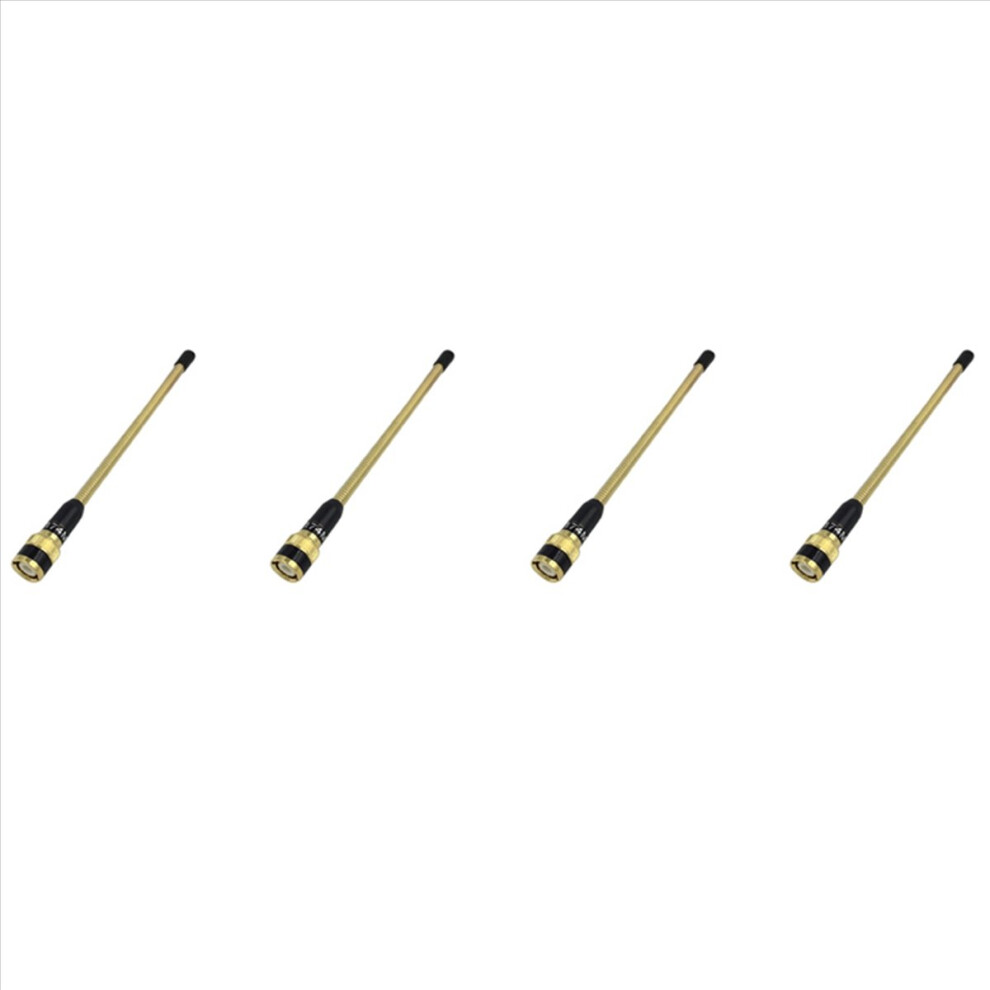 Vhf 136-174 Mhz 6.8 Inch Bnc Antenna For Icom V82 V85 Portable Radio Gold 4853188052172