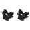 Moldable Silicone Diving Bite Mouthpiece Regulator Black 1