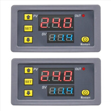 Digital Time Delay Relay LED Display Cycle Timer Control AC110-220V
