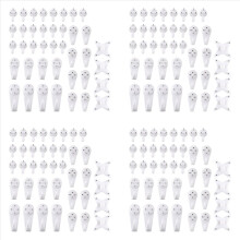 40Pcs Nail Screws Wall Hooks Picture Hangers
