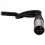 Adaptador de microfone com conector XLR macho de 3 pinos para conector fêmea de 3,5 mm 3