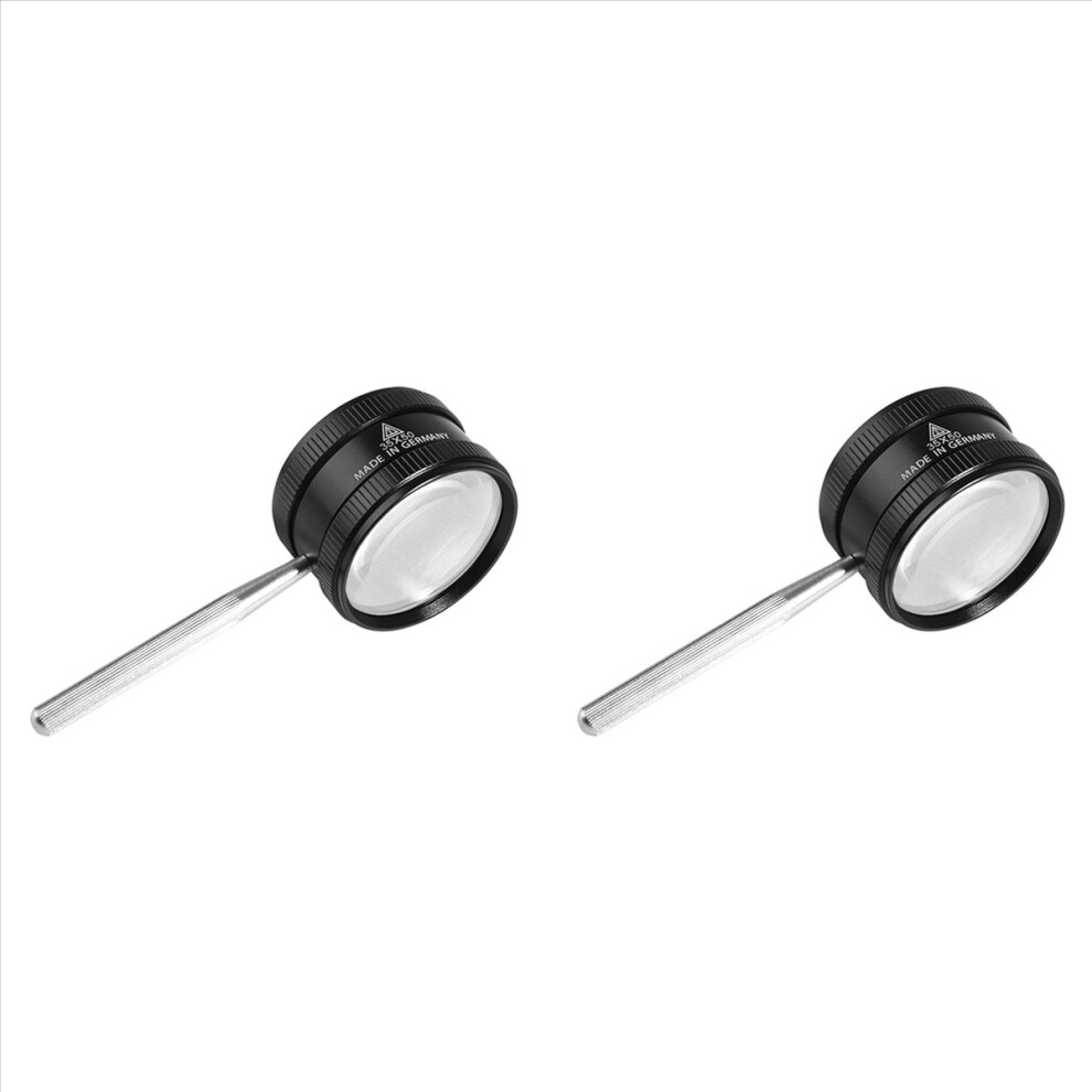 Markenlos 35X Handheld Magnifier Metal High Clarity Reading For Seniors