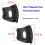 Wheel Rim Shield Protector Tool for Motorcycle Bike ATV 2PCS, Black 4
