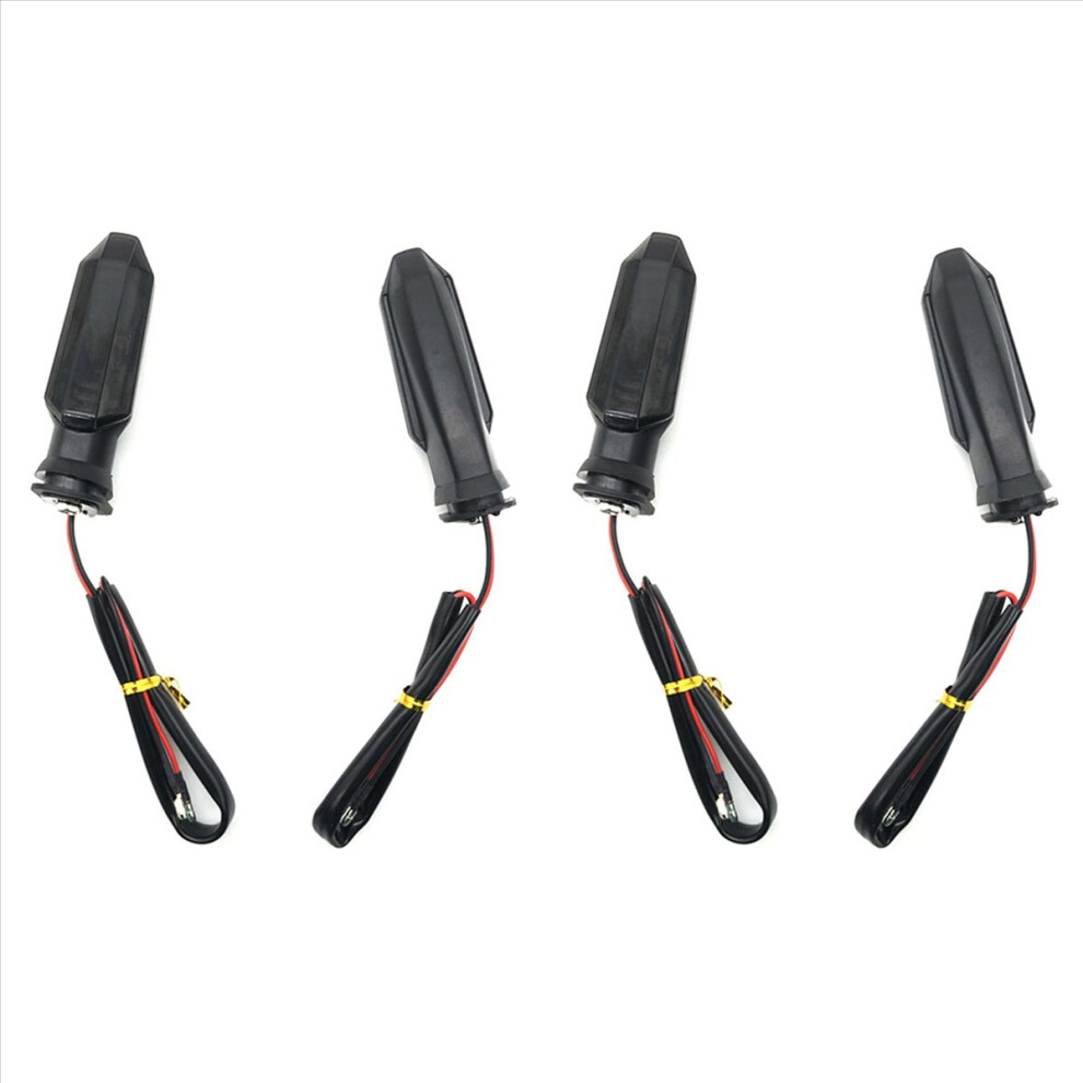 Motorcycle Turn Signals Flashing Blinker Smoked Light 4853158866754